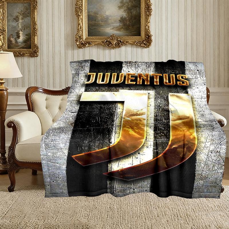 Juventus Football Club Blanket, Valentine's Day, Halloween, Thanksgiving Gift Blankets, Home Blanket for Bed and Couch Use