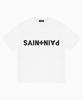 SAINTPAIN Sp Air Cotton Cross Logo Short Sleeve T-Shirt White
