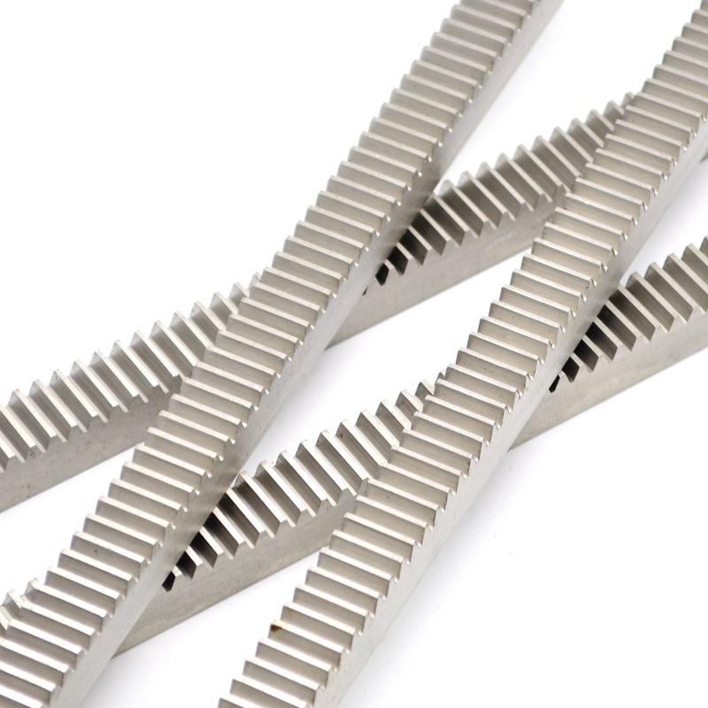 1pc Length 500mm 1M 1.5M 2M Gear Rack 1 1.5 2 Module Straight Teeth Drive Rack 10x10 10x12 12x12 15x15 15x20 20x20 45# Steel