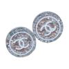 25C Early Spring Logo Earrings Women Earrings Gray White ABF118B19302NADHN