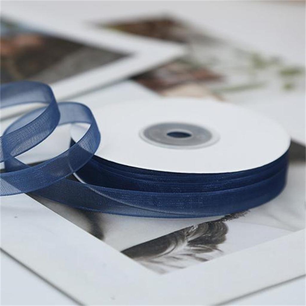 1cm Wide Transparent Ribbon Snow Yarn Ribbon Snow Textile Ribbon Silk Ribbon Ribbon Ribbon Ribbon Strip Bouquet Packaging Material