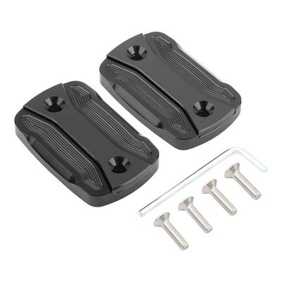 Motorcycle Brake Oil Bottle Cover Replacement Aluminum Alloy Tank Protector Tank Protector Motorcycle Brake Fluid Pump Oil Guard
