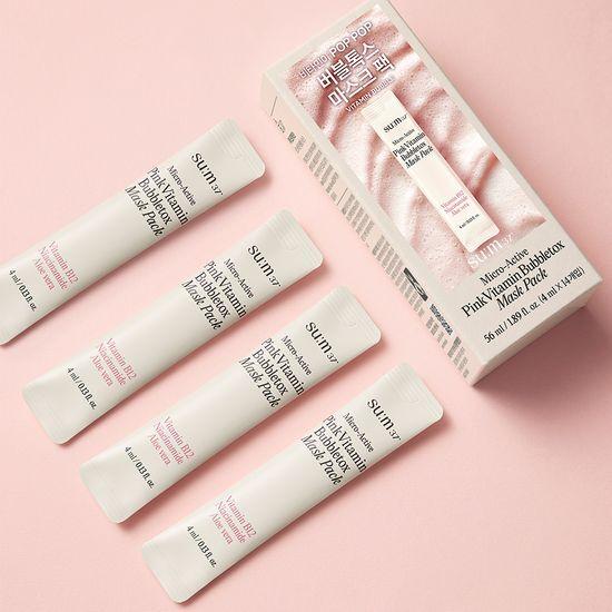 SUM37 Microactive Pink Vitamin Bubble Tox Mask (Choose 1 of 2)
