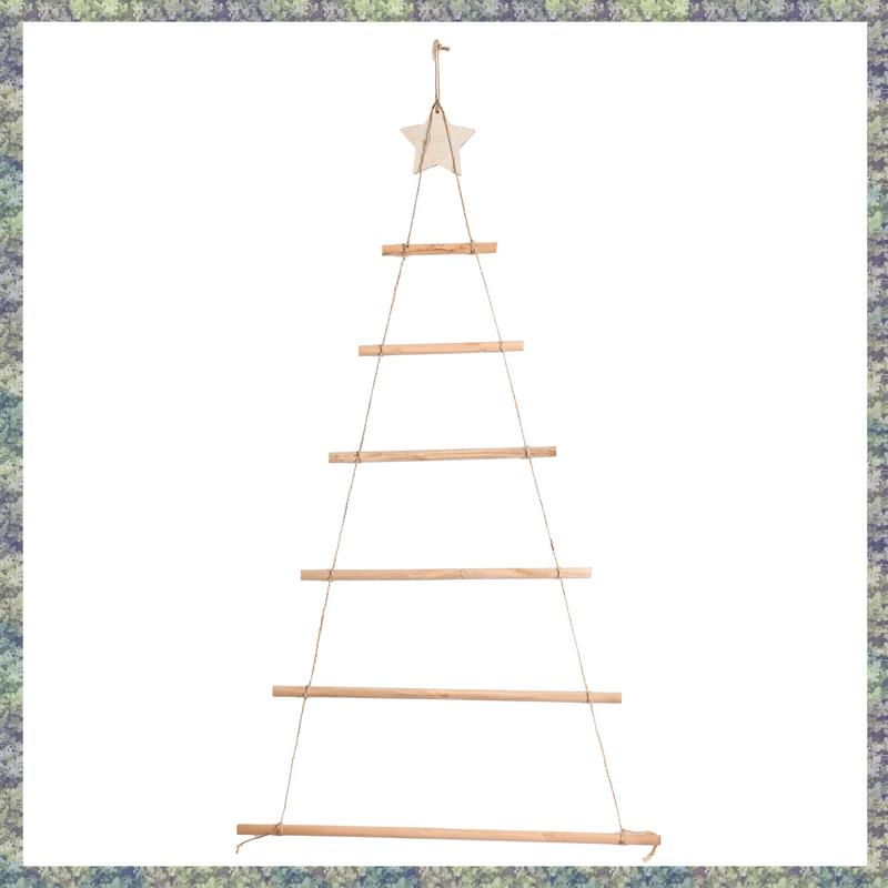 WON DIY Wooden Christmas Tree Wooden Wall Hanging Christmas Tree New Year Decoration For Home Ornaments