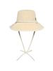 BBC EARTH Color Block Wide-Bridal Bucket Hat_Beige