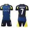 24-25 Riyadh Away No. 7 Club Football Jersey Children'S Clothing Adult Set Size 14-3Xl