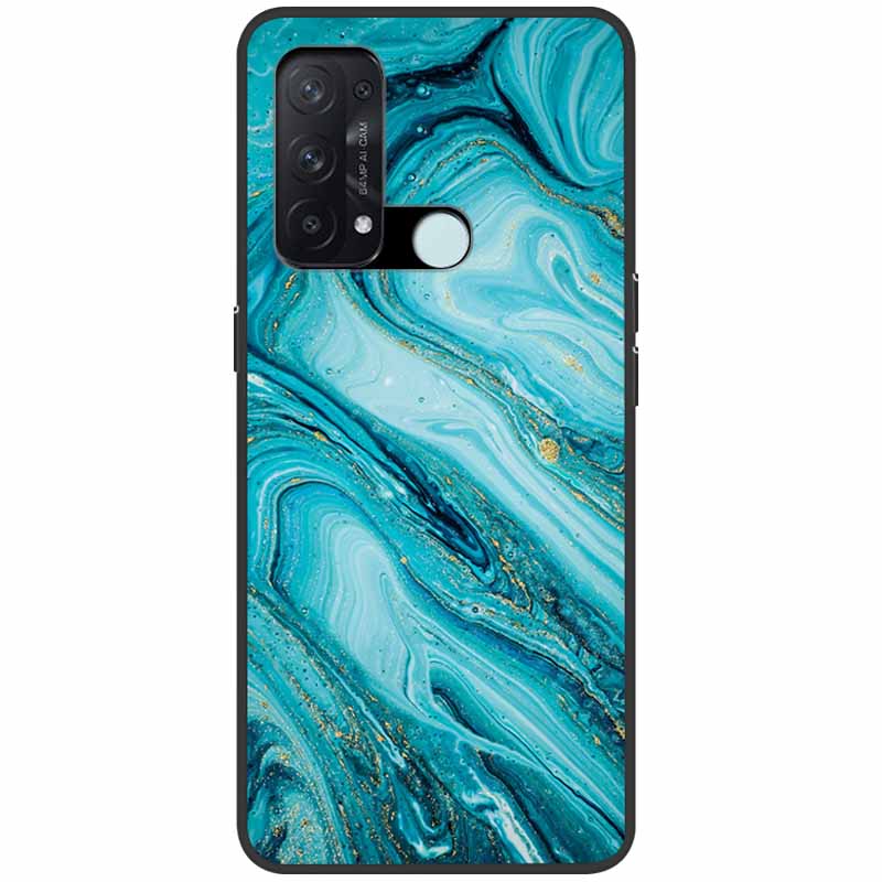 Case for Oppo Reno 5A Cover 3A A54 5G Marble Soft TPU Silicone Phone Covers for Oppo Reno5 A Case Reno3 A Reno5A Bumper Cool