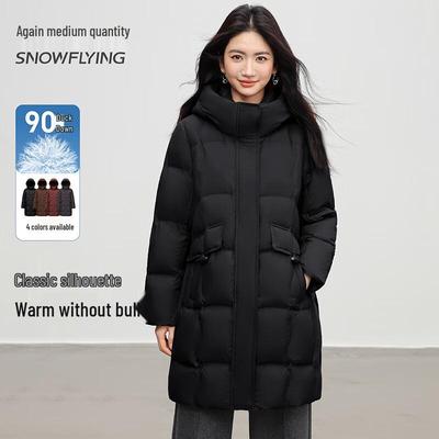 2025 New Women's Mid-Length Down Jacket X250141148F