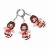 Cartoon Jesus Umarmung Plüschtier mit Schlüsselanhänger-Dekoration Nachttisch Sofa Kissen Weihnachtsgeschenk Weiche Plüschpuppe für Kind Geschenk