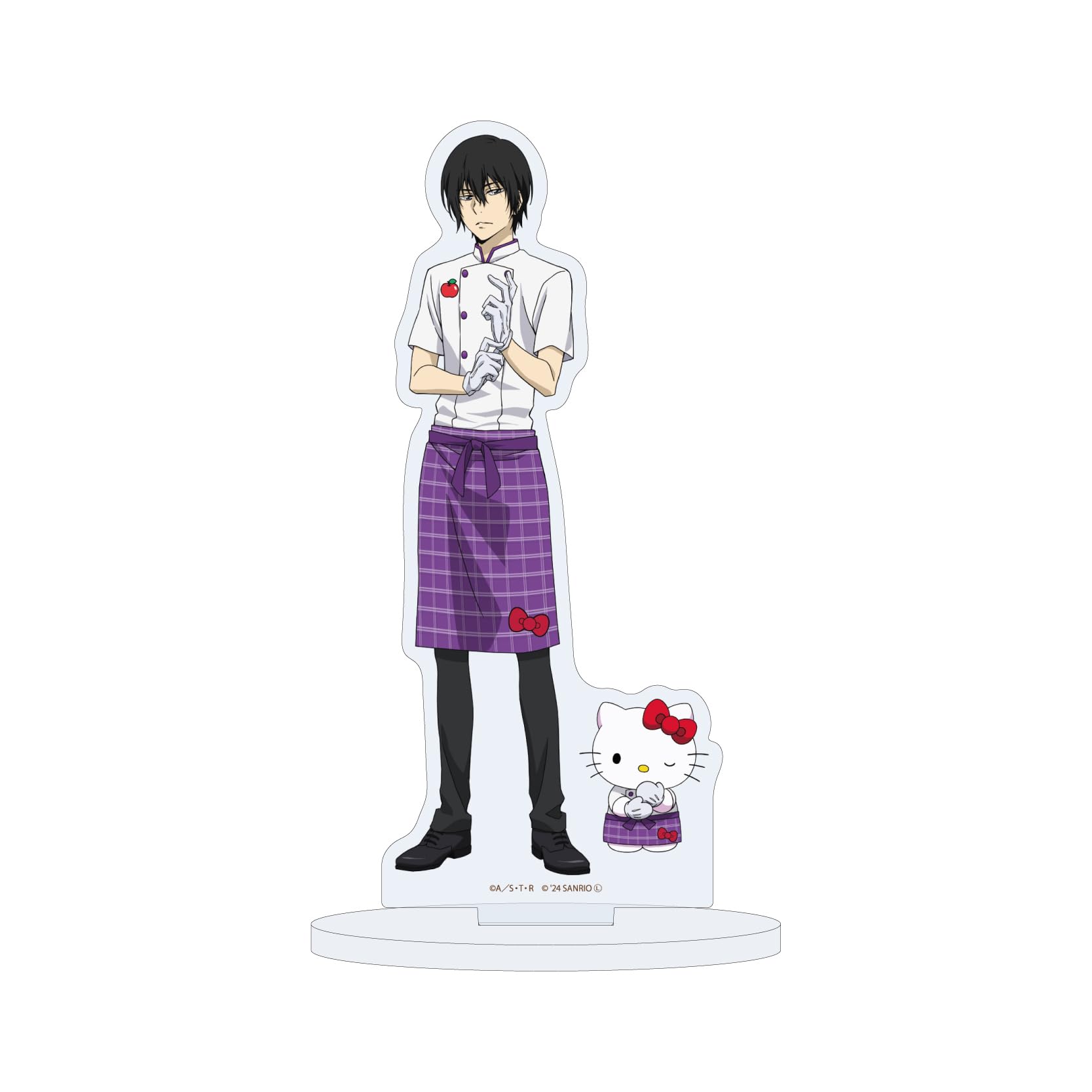 

A3 Katekyo Hitman x SANRIO CHARACTERS 22 Kyoya Hibari x Hello Kitty Акриловая подставка ВОЗРОЖДЕНИЕ! [Иллюстрация совместной работы] В150×Ш150 мм