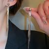 Women'S Golden-Plated Tassel Earrings Posts  Vintage Style, Versatile and ElegantDaily Earrings  Exquisite Accessories