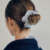 Mellotory Terry Line Scrunchie (sky Blue)