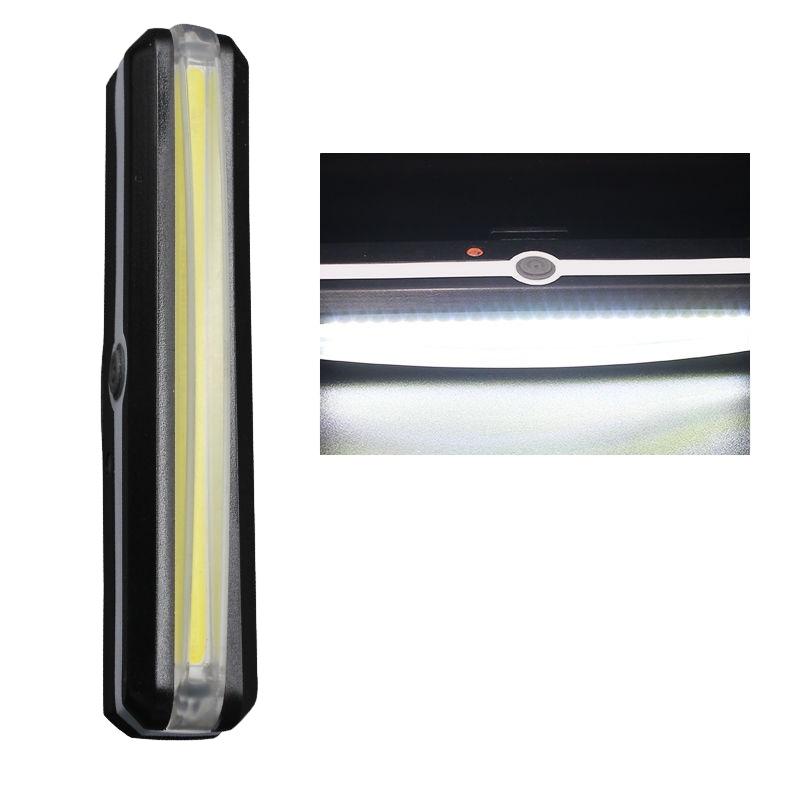 Energooszczędna ładowalna przez USB diodowa lampka rowerowa z doskonałą przewodnością cieplną