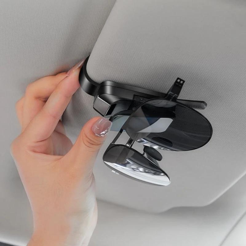 Hub Caps Auto Sun Visor Glasses Box Sunglasses Clip For Renault Grand Scenic 4 XMOD Megane Clio 4 Laguna 2 3 Coupe Car Sticker