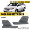 2Pcs For Honda Odyssey 2011-17 Door Armrest Replacement Cover Leather Gray New