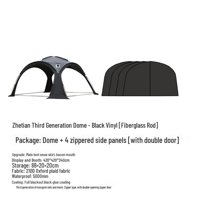 ZISIZ Sky-Covering II Dome Camping Tent