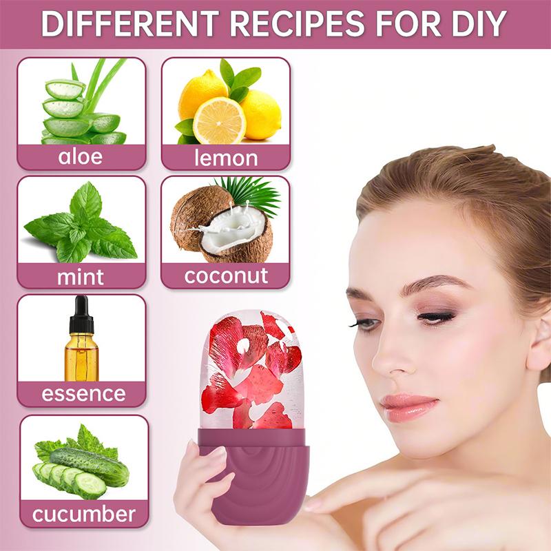 Silicone Mold Ice Roller Face Ice Mold For All Skin Types Face Roller Beauty Skin Care Tool