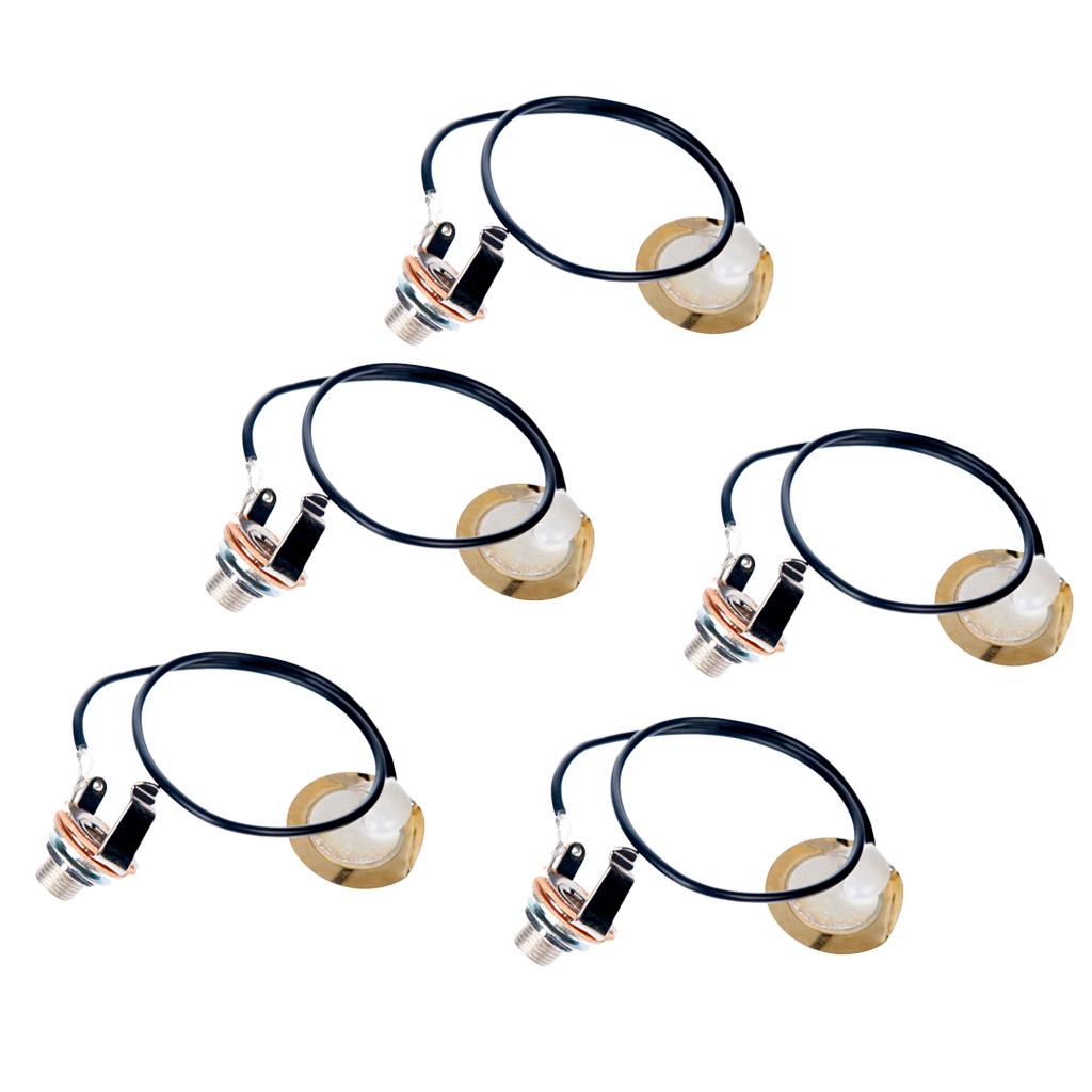 Buy 5pcs Acoustic Guitar Transducers Pickup Parts DIY Replacement at