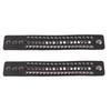 2Pcs Punk Wristband Vintage Multi‑Layer Rivet Motorcycle Faux Leather Cuff Bracelets