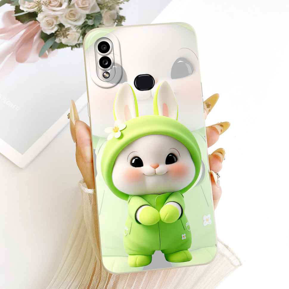 Casing For Samsung Galaxy A10s Cute Cat Pattern Shockproof Back Cover Silicone Phone Case For Samsung A10 s A 10s A10s Soft Case