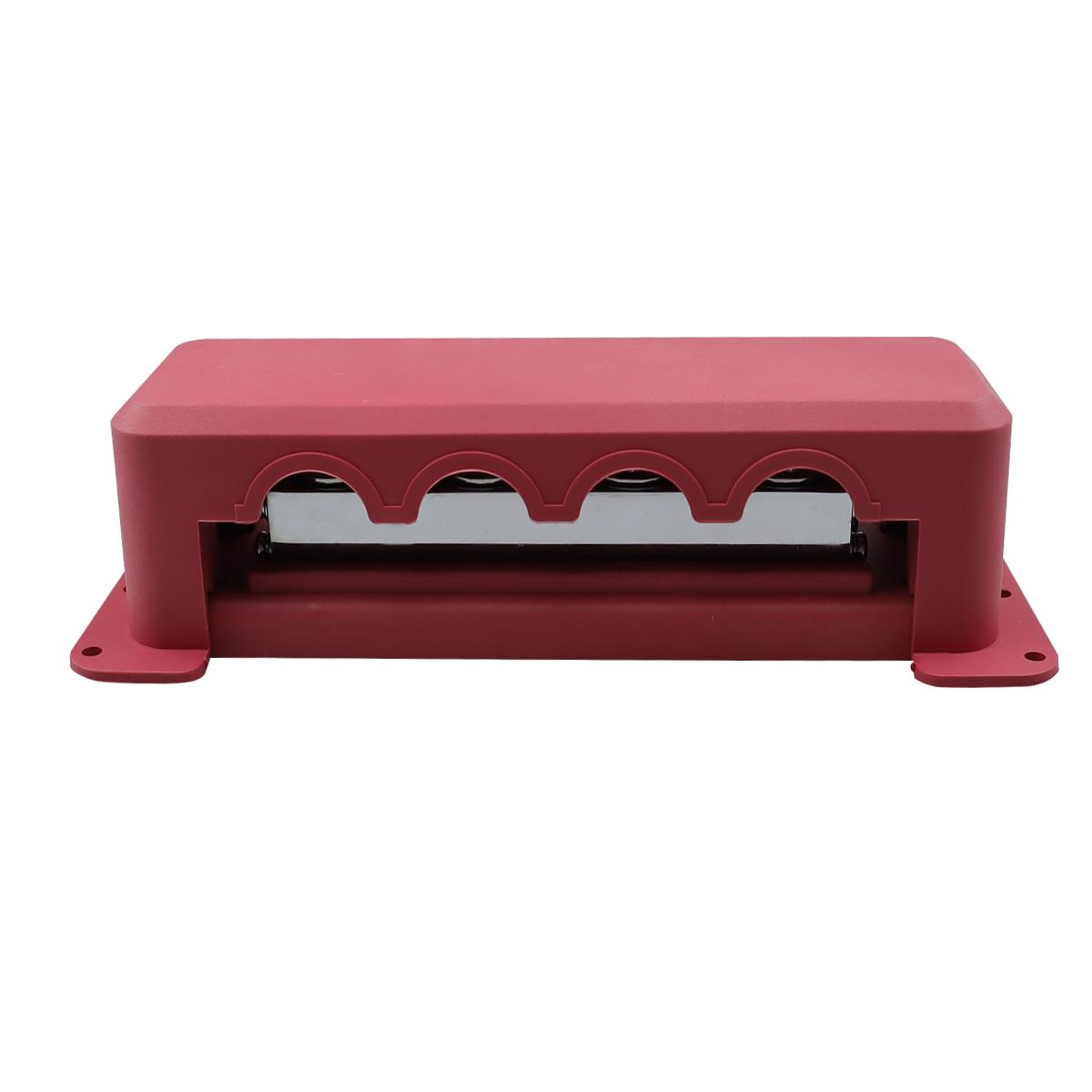 RV and yacht modification vehicle and vessel circuit 600A 48V heavy-duty busbar with 3/8-inch stud distribution block CP-4303-02