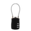 Milin Portable 3-Digit Cable Padlock
