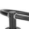 Towel   Space Aluminum Modern Round Hand Towel Holder Bath Hardware for Balcony Hotel