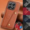 Funda de Cuero de Lujo con Ranuras para Tarjetas para Xiaomi 15T Pro Soporte Magnético para Coche Cartera Funda Protectora contra Golpes para Xiaomi15T 15TPro Funda