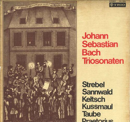

LP Record VARIOUS - Bach: Trio Sotana Collection PA1062 TRIO Japan Classical Used