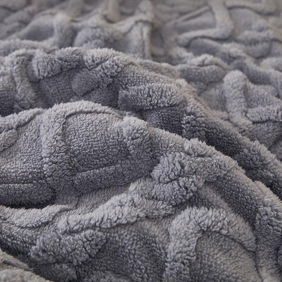 Couverture chaude d'hiver Super épaisse pour lit, couvertures pondérées en cachemire d'agneau artificiel, couette douce et confortable, nouvelle collection