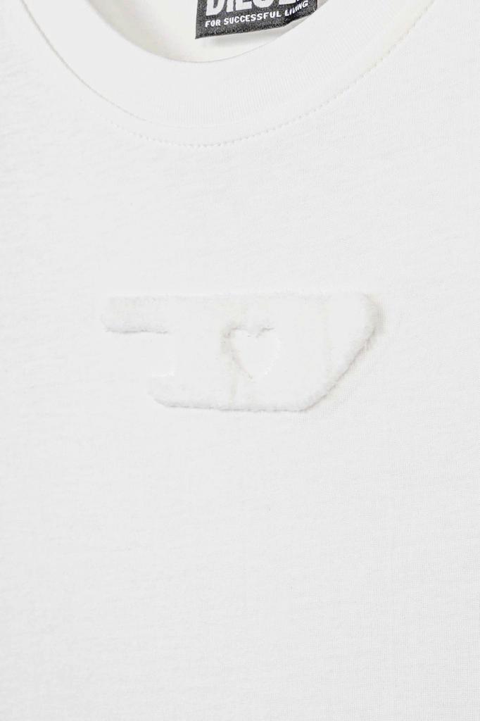 A17228RHERA 100 White XS [Diesel] Women's T-shirt T-REG-CRX-3