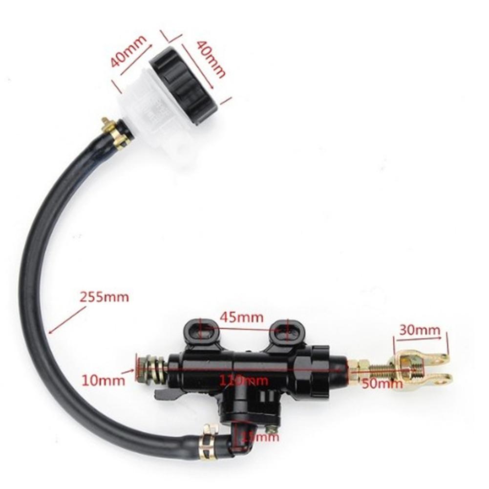 Motorcycle Rear Foot Hydraulic Brake Pump Refit Rear Brake Master Cylinder Pump For Suzuki Kawasaki Honda Yamaha