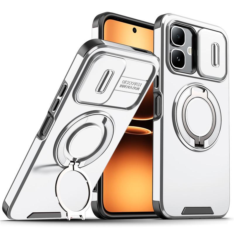 Suitable for Infinix Note11 Pro Link Phone Case Hot11i Rotary Ring Window Slide Cover