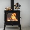 Ventola per stufa a legna per stufa a legna/camino, ventola per stufa a legna alimentata a calore che non necessita di elettricità, ti porta calore in inverno