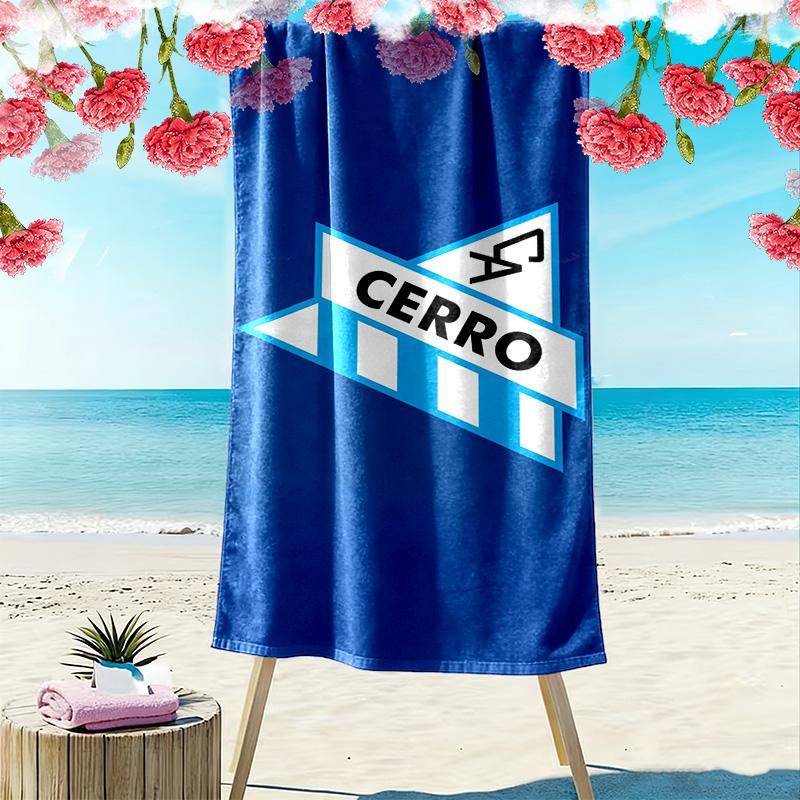 Cerro Atlético Print Beach Towel, Large Soft Quick Dry Towel for Beach Camping Swimming