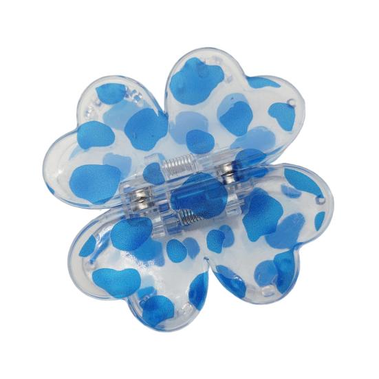 

Магнитная заколка для волос в форме четырехлистника, нескользящая, с надежным захватом, для объемной укладки