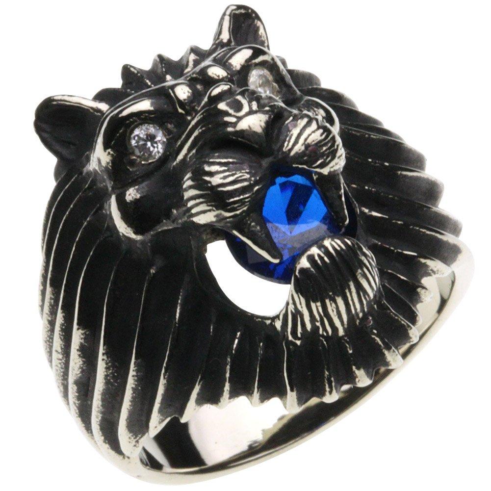 

Кольцо Nemea Lion с синей шпинелью и белым цирконием, металл r5045 19 [Cenote] [Белые аксессуары] №