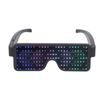 LED-Leuchtbrille, dynamisch, 4-farbig, mit USB-Aufladung, leuchtendes Dekor für Bar, Bundy, All Ha
