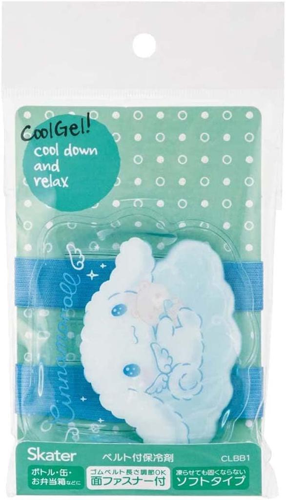Skater Ice Pack with Starry Sanrio Belt, Cinnamoroll, Sky, Design, 14x8cm, CLBB1-A