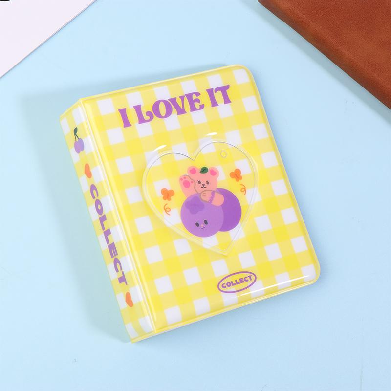 Cartoon Animals 3 Inch Album Star Photo Small Card Storage Album Cute Idol Picture Postcard Kpop Card Binder Card Book