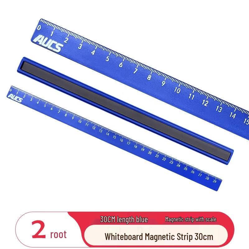 Magnetic Whiteboard Ruler 30cm