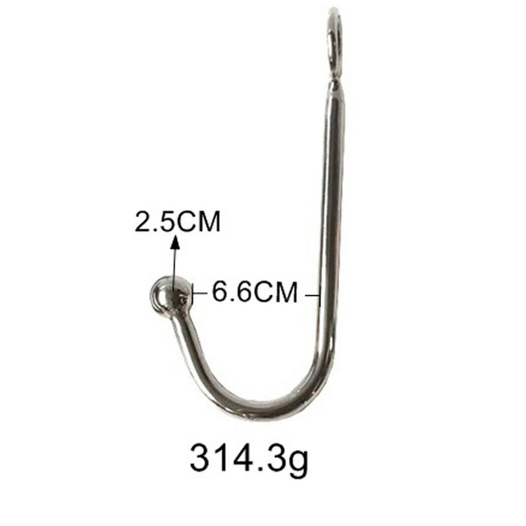 Sexspielzeug Verstellbarer Keuschheitsgürtel aus Leder mit Analhaken aus Edelstahl in 4 Größen, BDSM-Bondage-Fesseln, Butt Plug, Sexspielzeug