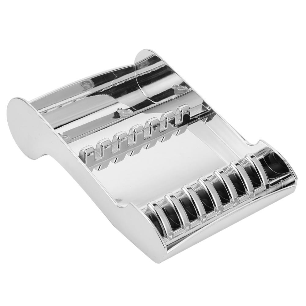 Professional Scissors Storage Rack 6 Scissors Capacity Hair Scissors Tray For Hairdressers серебряный