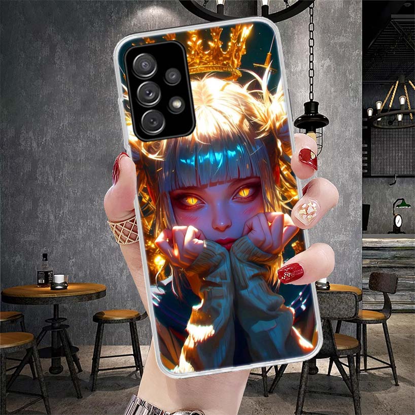 Himiko Toga My Hero Fashion Soft Phone Case For Samsung Galaxy A13 A14 A15 A16 A17 A53 A54 A55 A56 A57 A33 A34 A35 A36 A37 A23 A