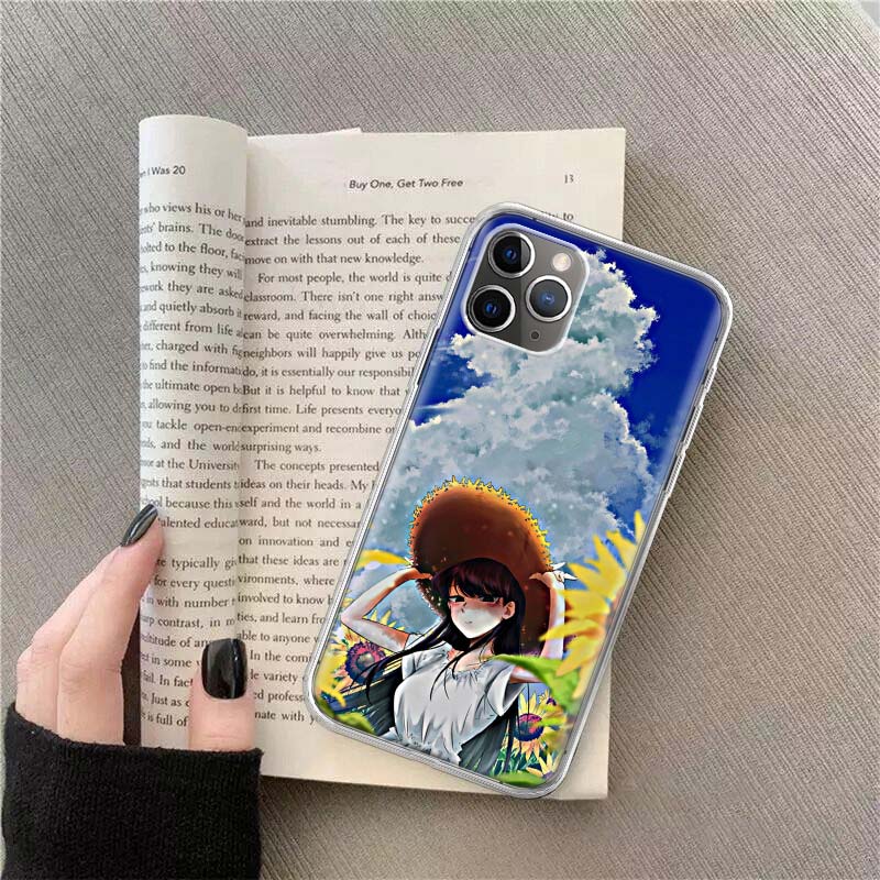Anime Komi Shouko Cant Communicate Phone For Apple Iphone 12 13 Mini 15 Pro Max 11 Pro 14 Plus 16 Pro Max 16E Case Shell Cover