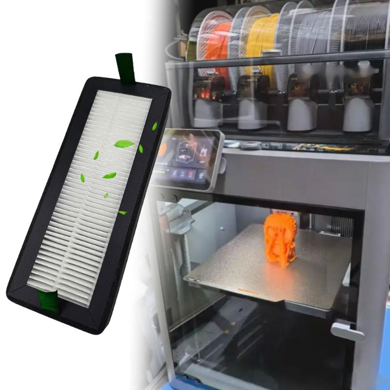 Náhradní aktivní uhlíkový vzduchový filtr pro 3D tiskárnu P2S, čisticí vzduchový filtr, příslušenství pro odstraňování nečistot