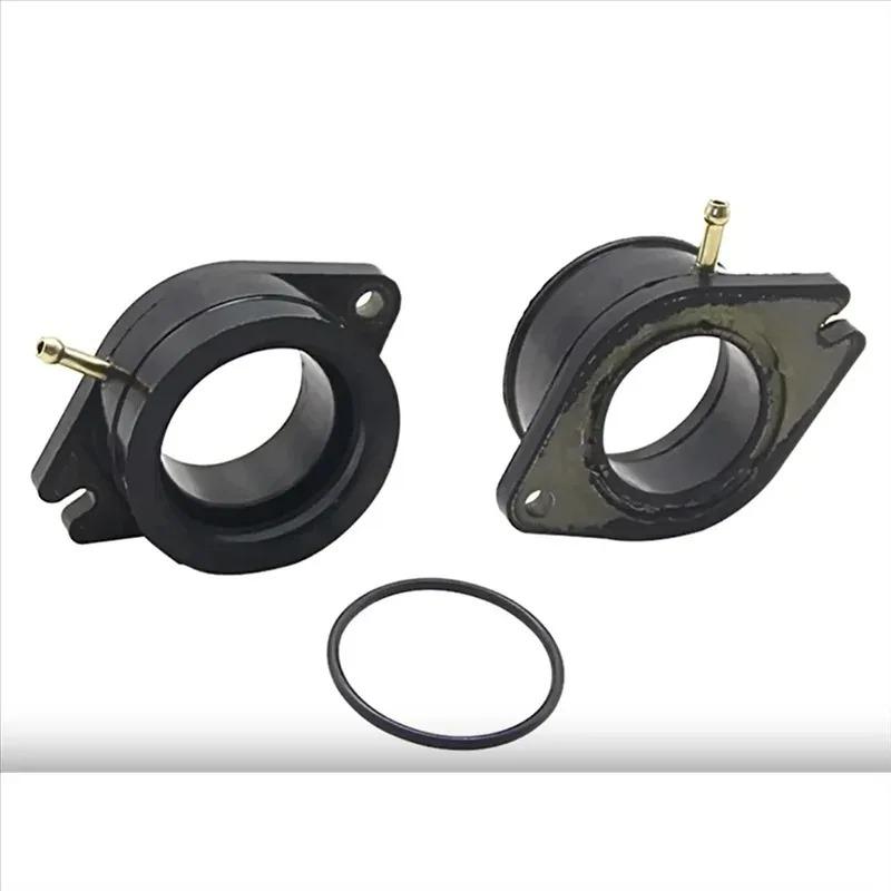 For XV700 XV750 XV920 Virago VIRAGO 1100 XV1100 XV 700 750 920 2Pcs Motorcycle Carburetor Intake Manifold Adapter