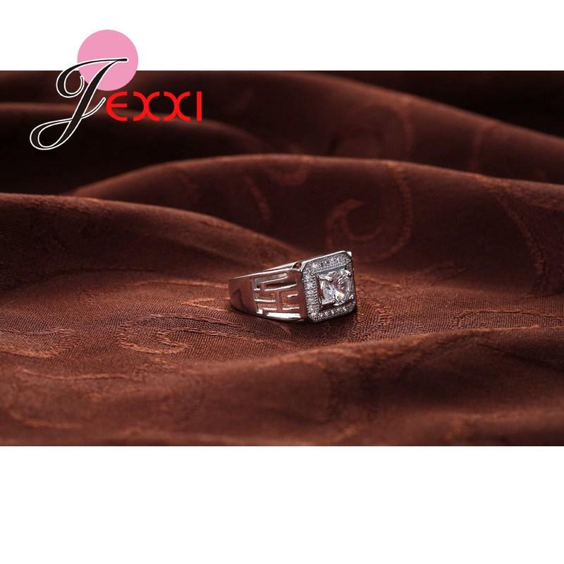 Hot Promotion 925 Sterling Silver Rings Women Party Wholesale Price Zircon Rhinestone New Arrival Engagement Gift