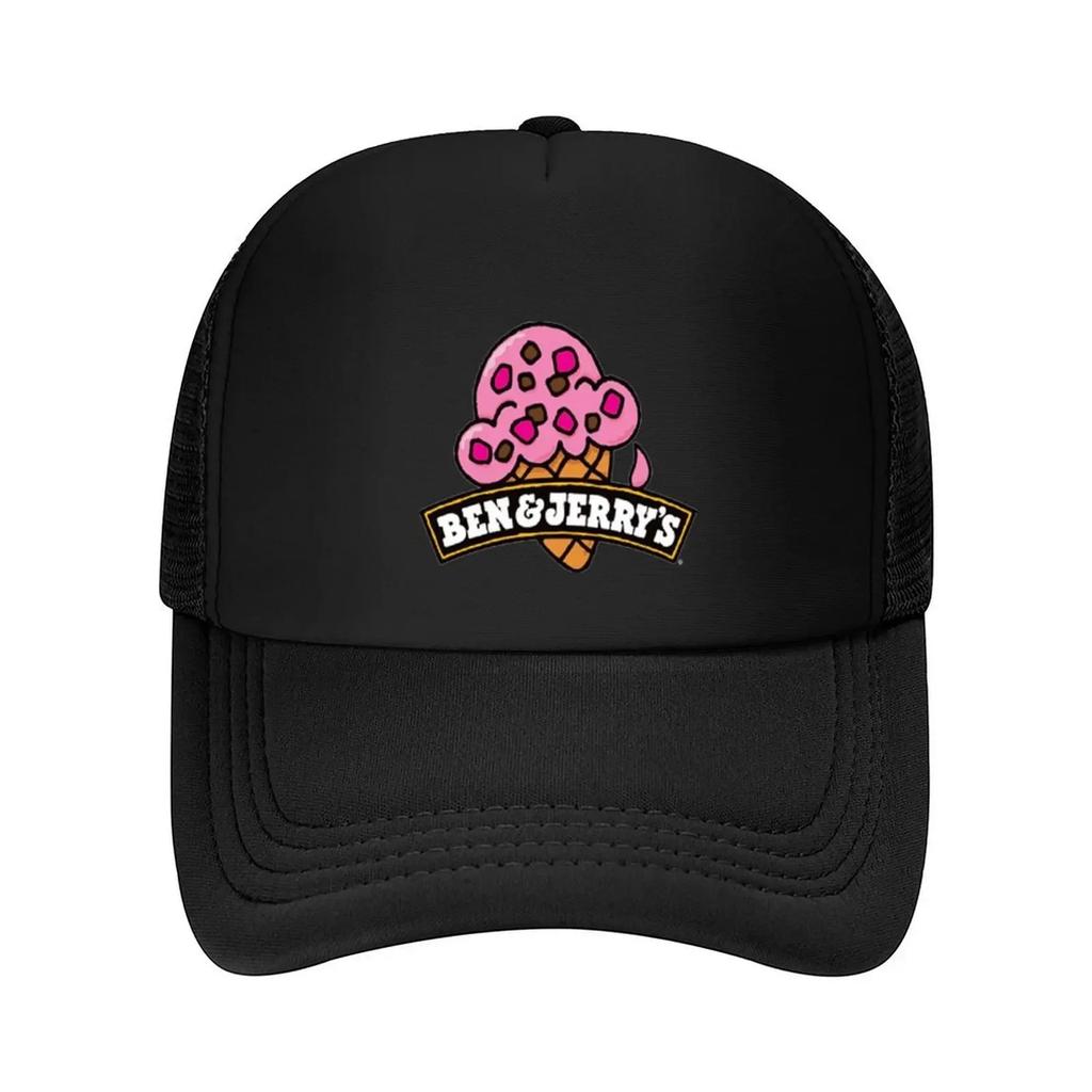 FAVORITE Ben Jerrys USA Ice Cream Baseball Cap Dropshipping Luxury Unisex Hat Rugby Trucker Hat Women Hats Unisexs