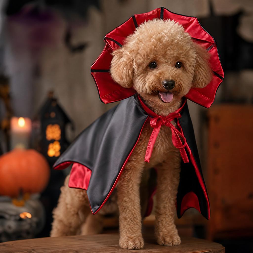 Pet Halloween Funny Cloak Costume for Cats and Dogs